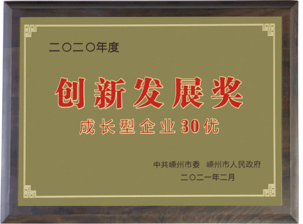 成長(cháng)型企業(yè)30優(yōu)
